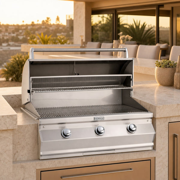 Fire Magic Choice C650i 36-Inch Built-In Natural Gas Grill with Analog Thermometer — lifestyle