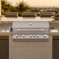 Bull Brahma Built-In Gas Grill — lifestyle