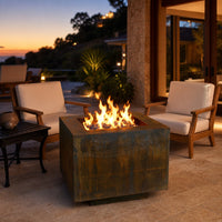 Basa Fia Hidden Tank Fire Pit - 30" — lifestyle