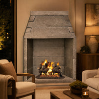 FireRock B-Vent Fireplace - 48" — lifestyle