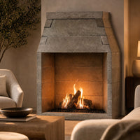 FireRock Conventional Fireplace - 42" — lifestyle