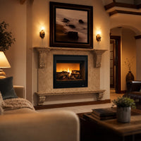 Superior DRT40ST Direct Vent See Through Gas Fireplace — lifestyle