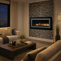 Superior VRL4543 Ventless Linear Gas Fireplace - 43" — lifestyle
