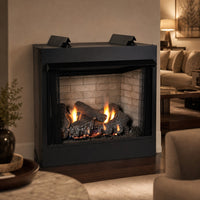 Empire Breckenridge Deluxe Ventless Firebox — lifestyle