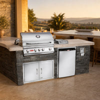 Bull Outdoor Kitchen Grill Island — lifestyle