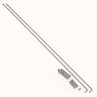 Fireplace Spark Screen Rod Kit — studio
