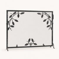 Weston Graphite Finish Fireplace Screen - Small — studio