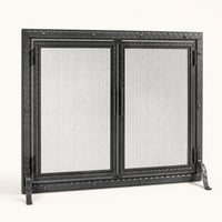 Templar Fireplace Screen with Doors — studio