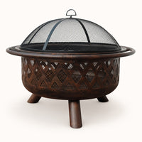 Oil Rubbed Bronze Fire Bowl — studio