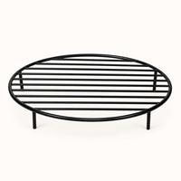 Black Steel Fire Ring Grate - 30" — studio