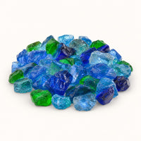 Krystal Fire - Fire Glass - 1/2"-1" Ocean Mix — studio