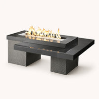 Uptown Black Manual Ignition Gas Fire Pit Table — studio