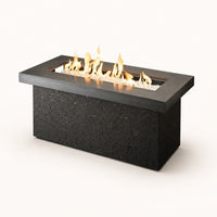 Key Largo Black Supercast Manual Linear Gas Fire Pit — studio