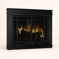 Finley Fireplace Glass Door — studio