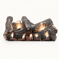 Empire Sassafras Singled-Sided Ventless Gas Log Set — studio