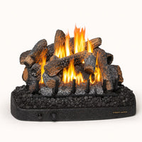 Napoleon Fiberglow Ventless Gas Log Set — studio
