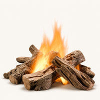 Hargrove Wilderness Split Outdoor Gas Log Set — studio