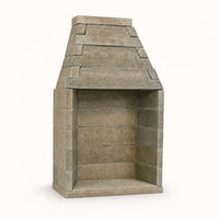 Engineered Rumford Style Masonry Fireplace System - 42" — studio