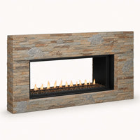 Superior VRL4543 Ventless See Through Linear Gas Fireplace - 43" — studio