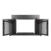 Alexander Natural Iron Masonry Fireplace Door | Standard Sizes - ExceptionalFire
