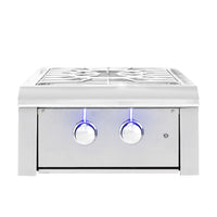 American Made Grills Alturi Built-In Gas Power Burner with LED Illumination