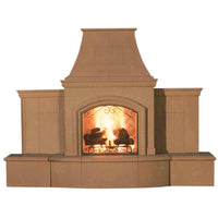 American Fyre Designs Grand Phoenix 87" Vent-Free Outdoor Gas Fireplace