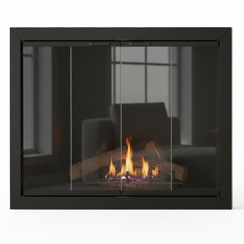 Brookfield - Masonry & Prefab Fireplace Glass Doors