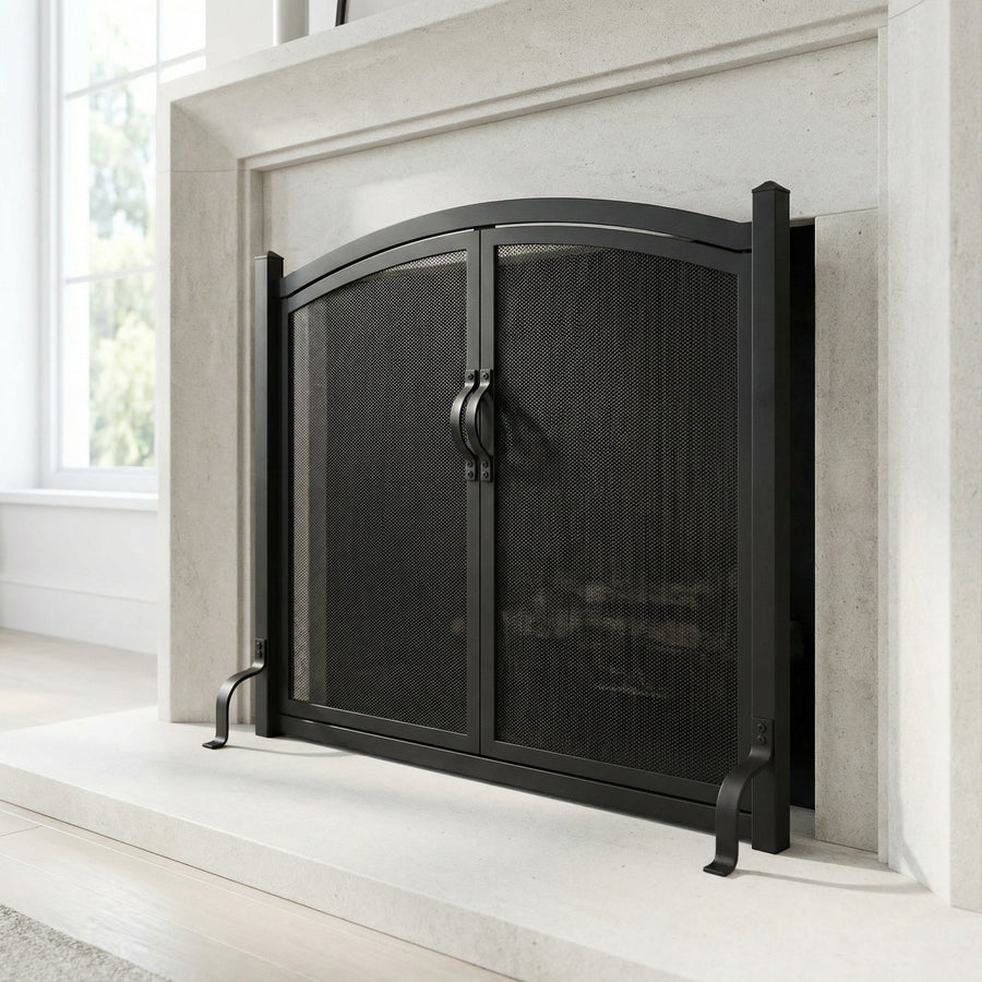 Colonial Screen with Doors
