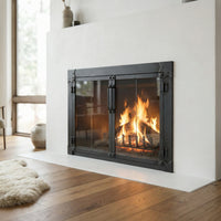 Milwaukee Forged Iron - Masonry & Prefab Fireplace Glass Doors | Custom