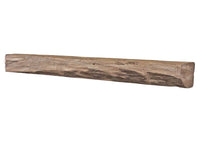 Cabin Pane Non-Combustible Concrete Mantel Shelf Pale Honey Finish - ExceptionalFire