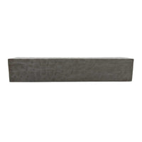 Chiseled - Non-Combustible Concrete Mantel Shelves By Design Specialties - Clearance - ExceptionalFire