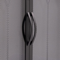 Colt Flat Black Masonry Fireplace Door | Standard Sizes - ExceptionalFire