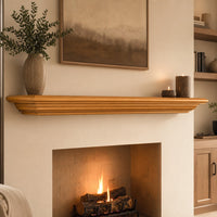 Cumberland Wood Mantel Shelf Kit Honey Oak