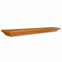 Cumberland Wood Mantel Shelf Kit Honey Oak