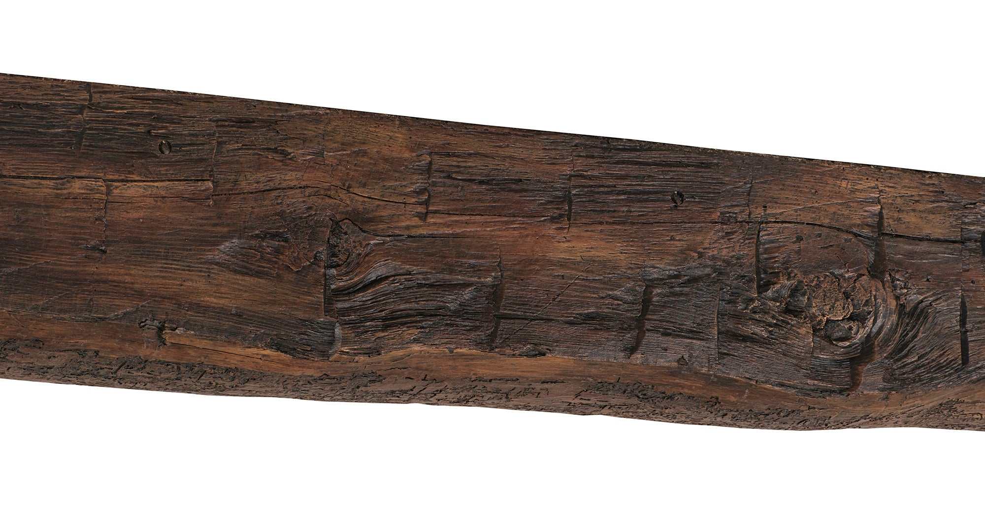Cumberland Live Edge Non-Combustible Mantel Shelf TOASTED RYE Finish - ExceptionalFire