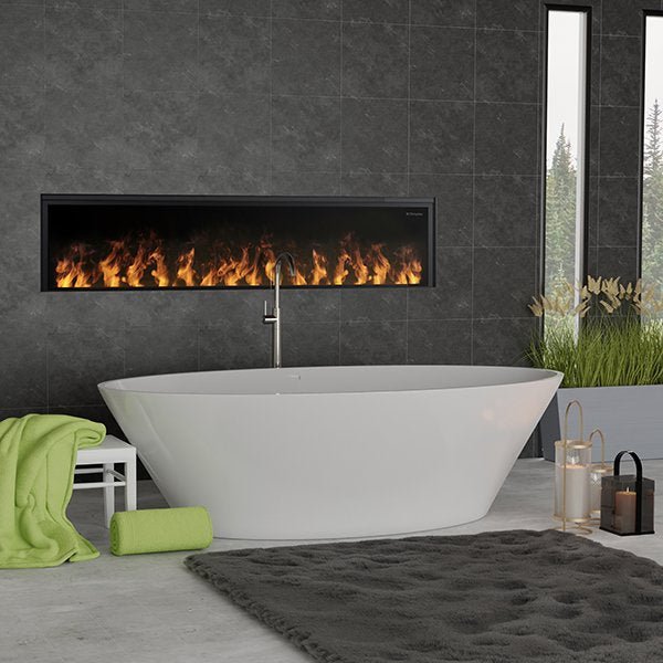 Dimplex 66'' Opti-Myst Linear Built-In Electric Fireplace - Model OLF66-AM - ExceptionalFire