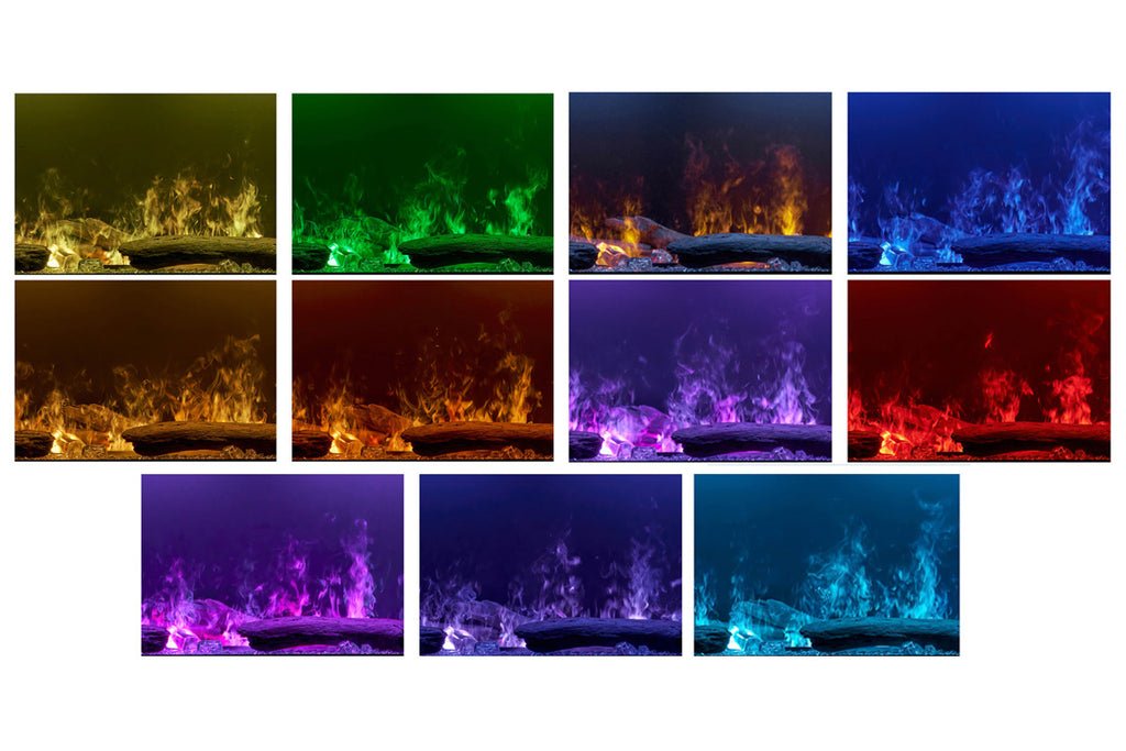 Dimplex 66'' Opti-Myst Linear Built-In Electric Fireplace - Model OLF66-AM - ExceptionalFire