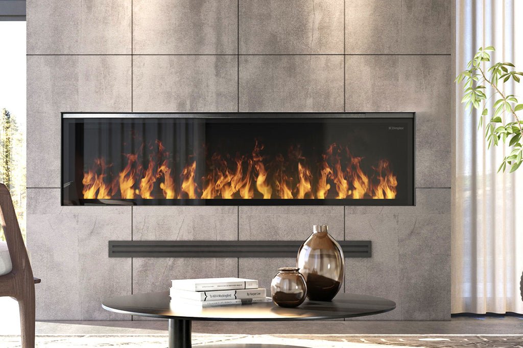 Dimplex 66'' Opti-Myst Linear Built-In Electric Fireplace - Model OLF66-AM - ExceptionalFire
