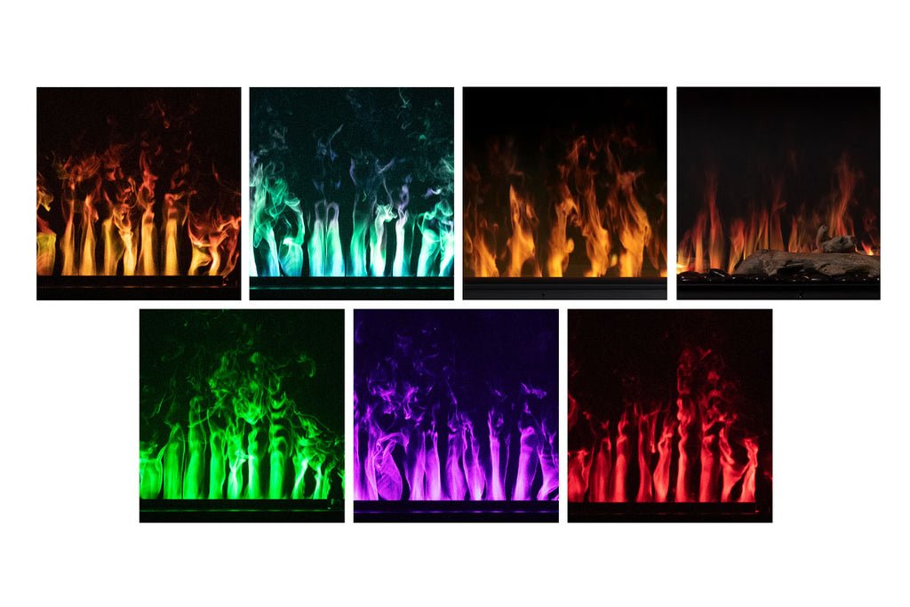 Dimplex 66'' Opti-Myst Linear Built-In Electric Fireplace - Model OLF66-AM - ExceptionalFire