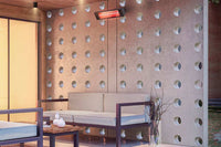 Dimplex DIR 3000W Outdoor/Indoor Infrared Electric Heater - Model DIR30A10GR - ExceptionalFire