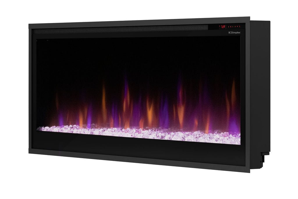 Dimplex Multi-Fire Slim 50" Smart Recessed / Wall Mount Linear Electric Fireplace - Model PLF5014-XS - ExceptionalFire