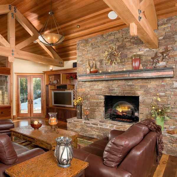 Dimplex Revillusion 25" Electric Log Insert with realistic flame effect and adjustable heater