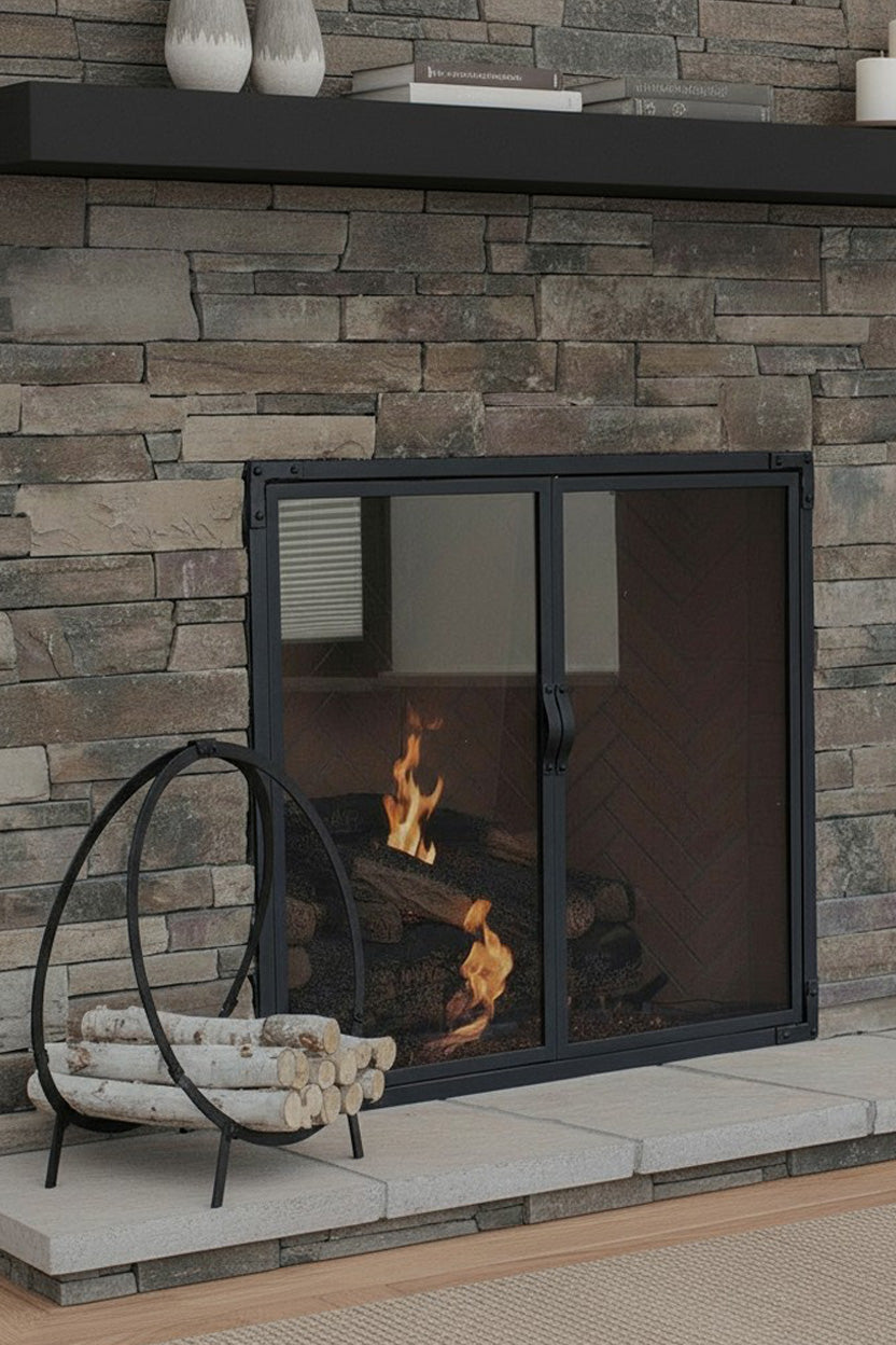 Fireplace Doors And Screens: Quality fireplace doors and screens for safety and style