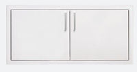 Summerset 36" 2-Drawer Dry Storage Pantry & Enclosed Cabinet Combo