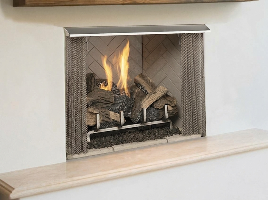 Superior VRE3200 36" Vent-Free Traditional Outdoor Gas Fireplace - Model VRE3236