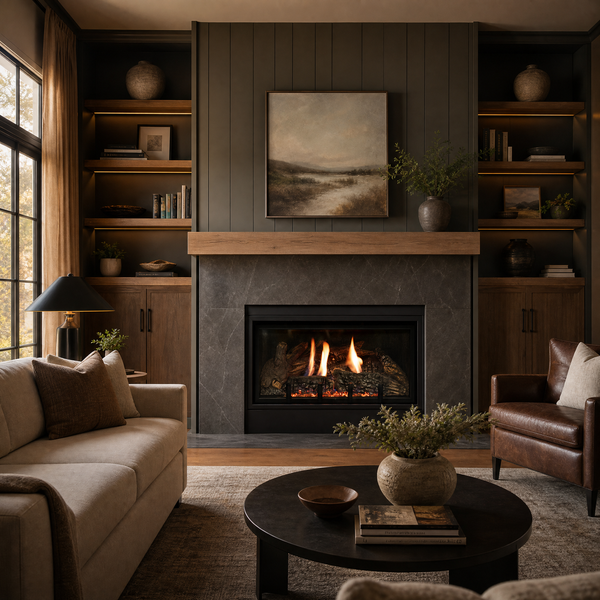 Empire Innsbrook 20" Direct Vent Gas Fireplace Insert — lifestyle
