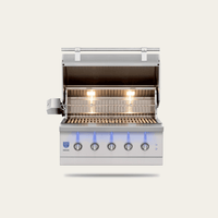 American Made Grills Encore 36-Inch Built-In Hybrid Grill