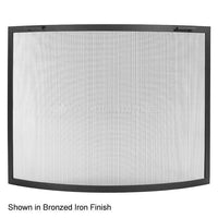 Classic Bowed Fireplace Screen