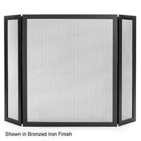 Classic Three Panel Fireplace Screen