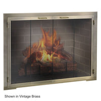 Legend Masonry Fireplace Glass Door